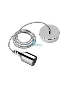 Wiva 31501148 Pendentif en métal cloche ancienne e27 a